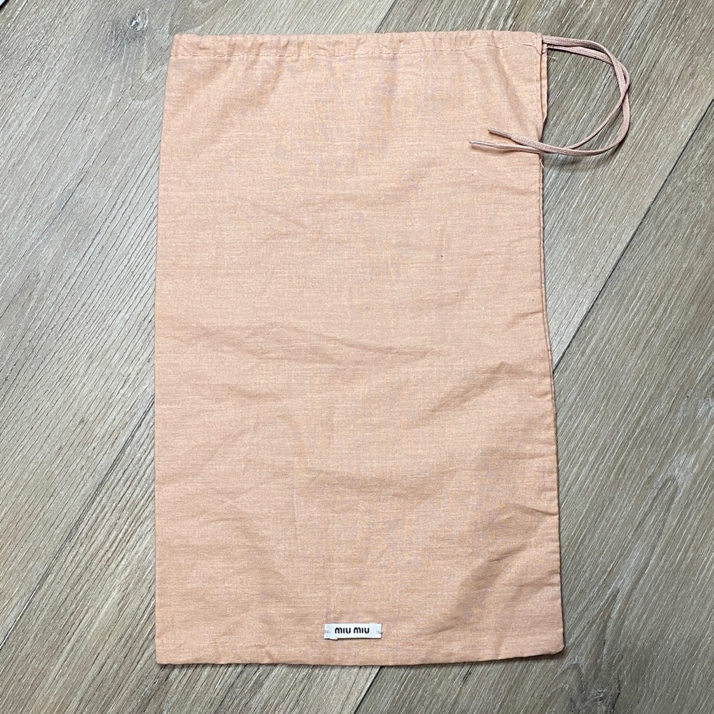 Miu Miu Dust Bag 9”x14”